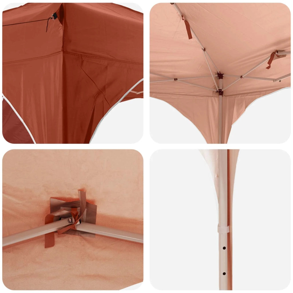 Tenda per feste a pop-up Terracotta 575 x 288 x 245 cm 42019897