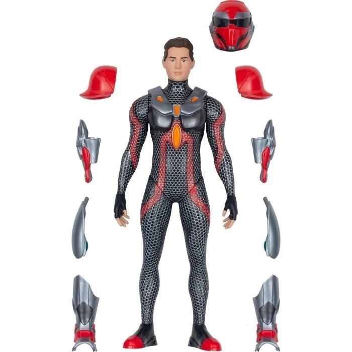 Figura articolata - GORMITI - Modello Scion con armatura di Fuoco - 27 cm - da 4 anni - GRV034