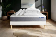 Pacchetto letto completo - Materasso 160x200cm + Box spring con doghe (kit) + 2 cuscini + Piumino - Actilatex Dream