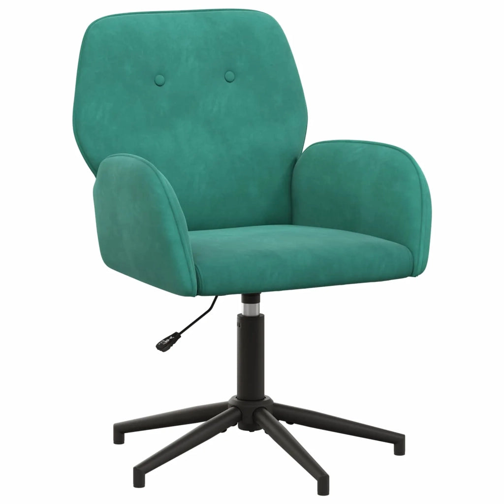 Sedia da scrivania girevole 54 x 55 x 90 cm Turchese 42034352