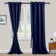 Verduri per tende - 2 pezzi - 100% poliestere - 140x260 cm