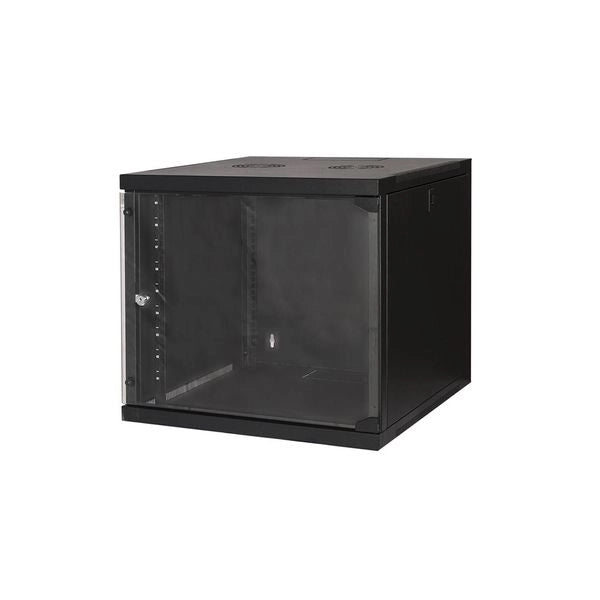 Link armadio rack da muro 19 9u 490x540x600 colore nero - 8028400038067
