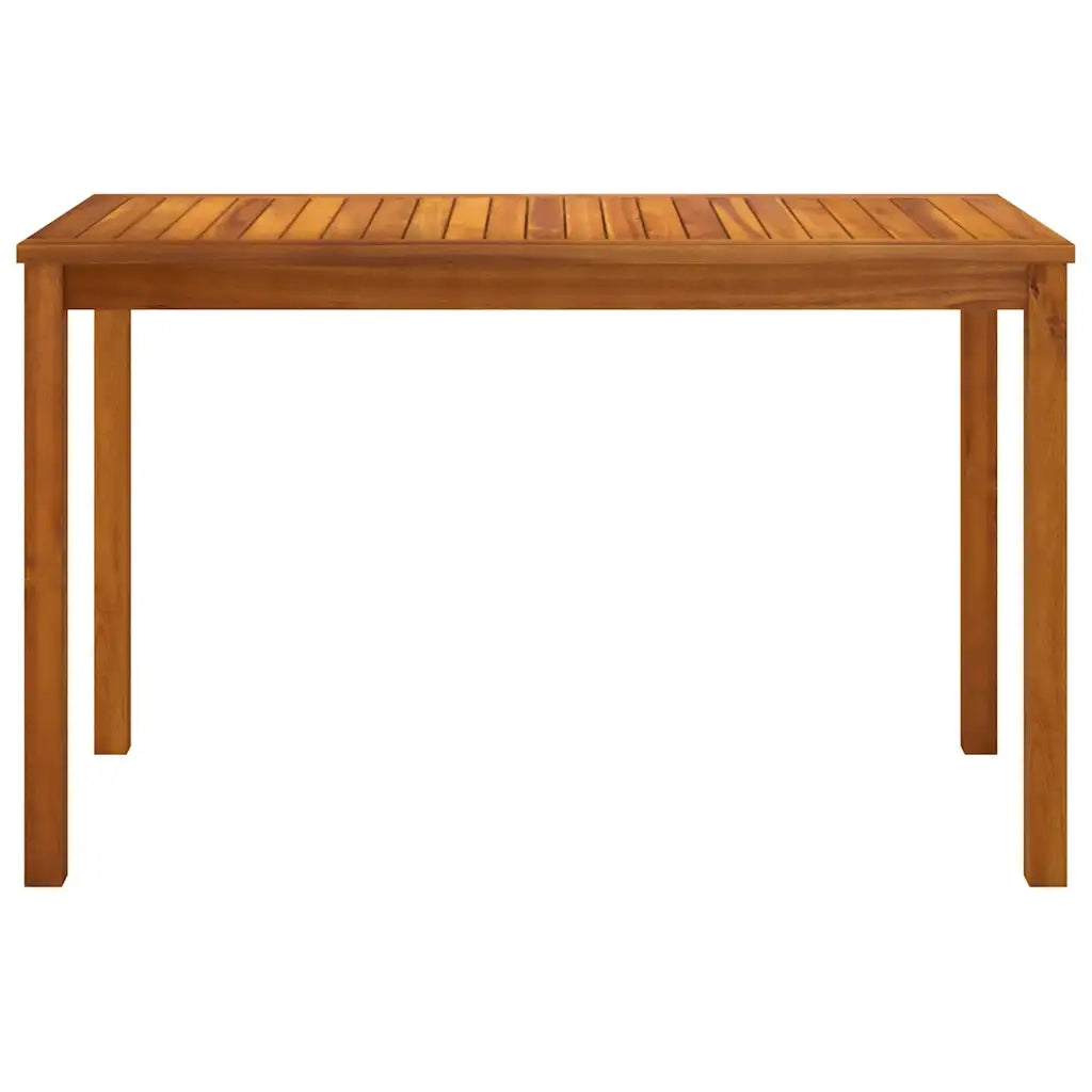 Tavolo da Giardino | Tavolino da esterno 110x55x67 cm Legno Massello d'Acacia
