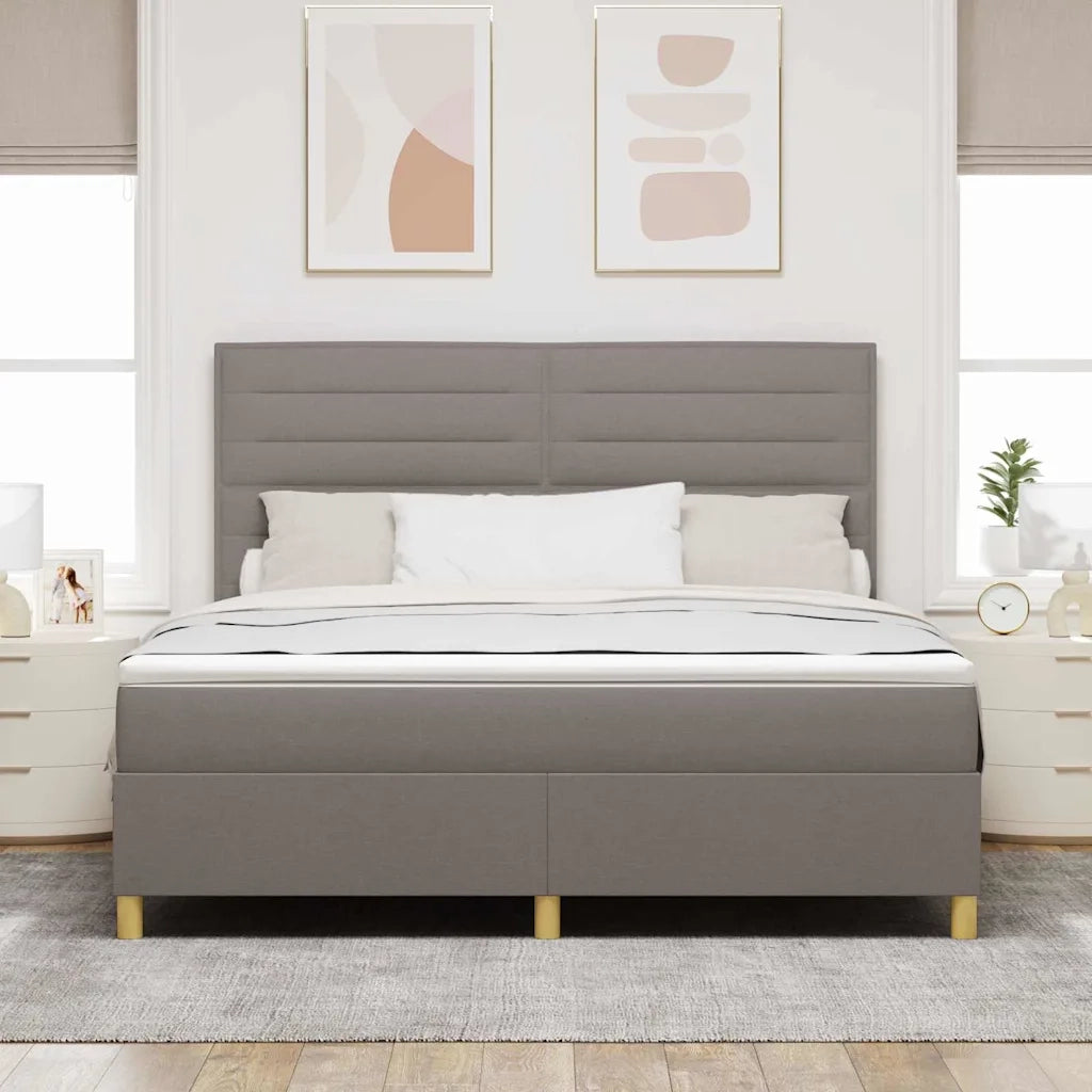 Letto a molle con materasso Talpa 180 x 200 cm Tessuto 3339564