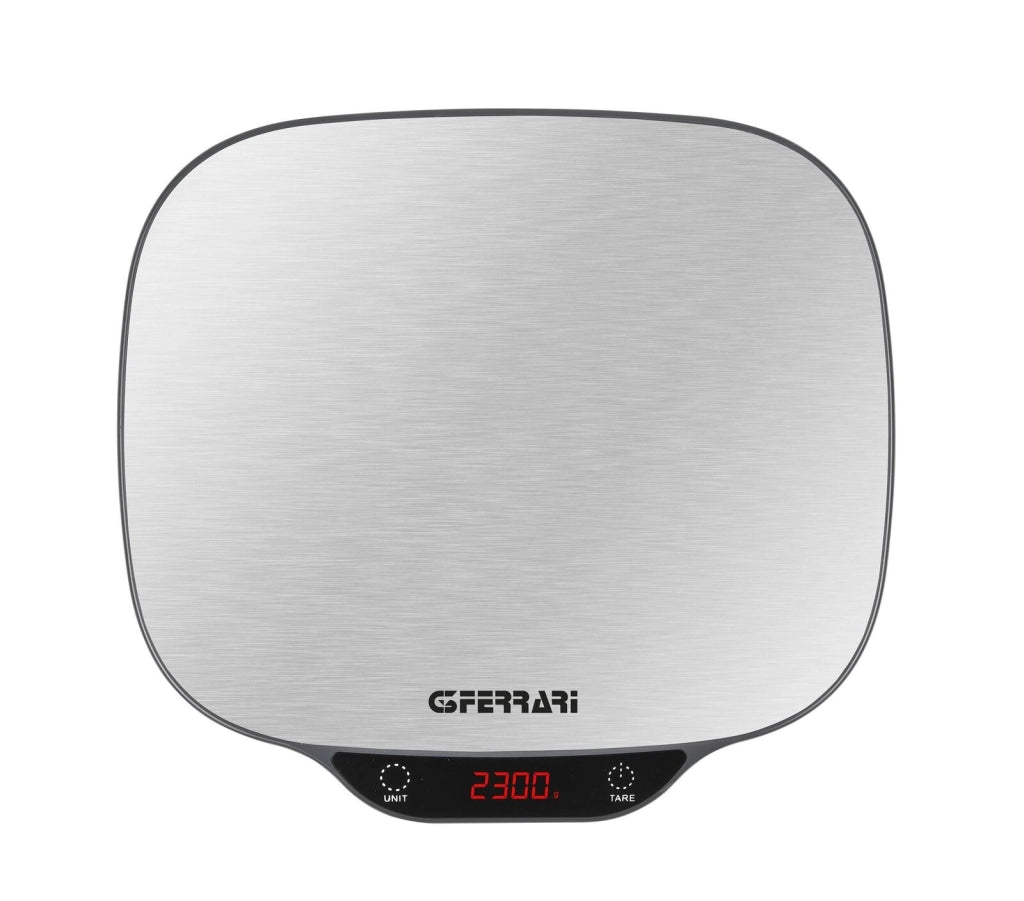 G3 Ferrari G20096 bilancia da cucina Acciaio inossidabile Superficie piana Bilancia da cucina elettronica