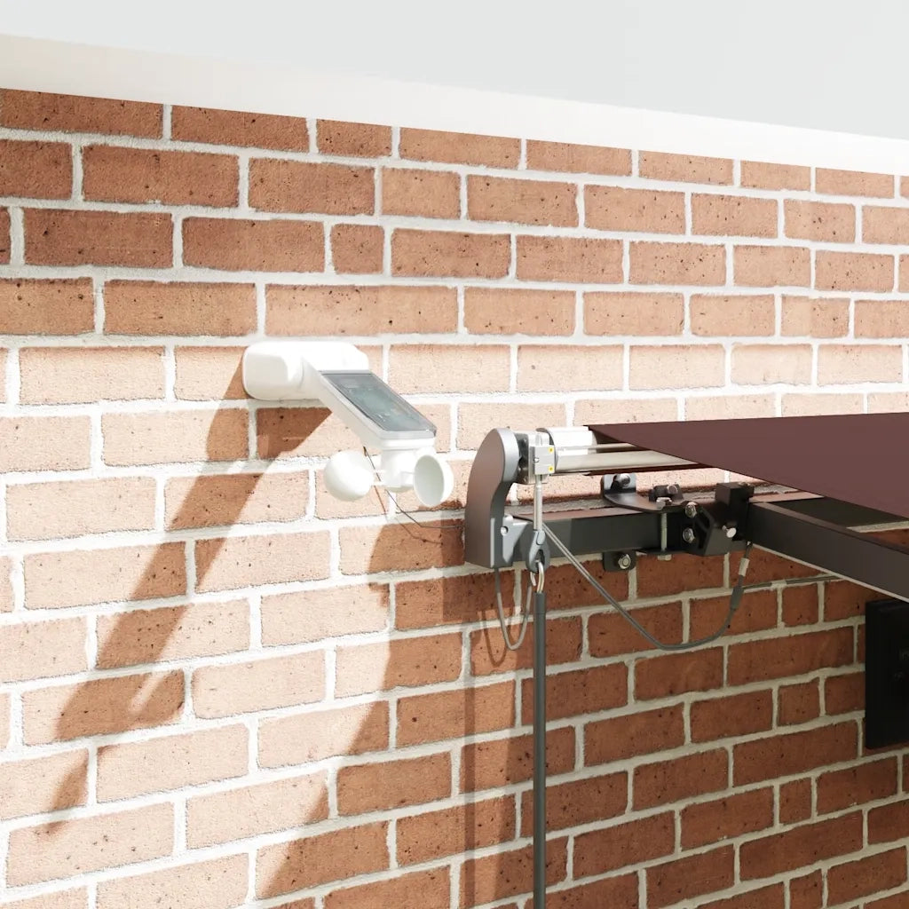 Tenda da Sole Retrattile Automatica con LED BordÃ² 450x300 cm