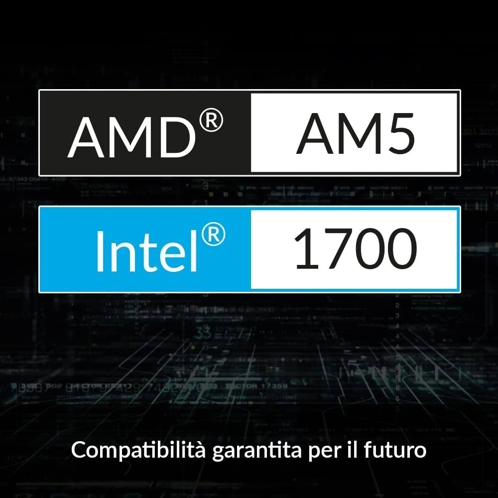 Liquid Freezer II 420 A-RGB Sistema di Raffreddamento PC Dissipatore Liquido ad Acqua per CPU AIO con A-RGB, pompa controllata PWM, velocità della ventola: 200-1900 RPM, LGA1700 compatibile
