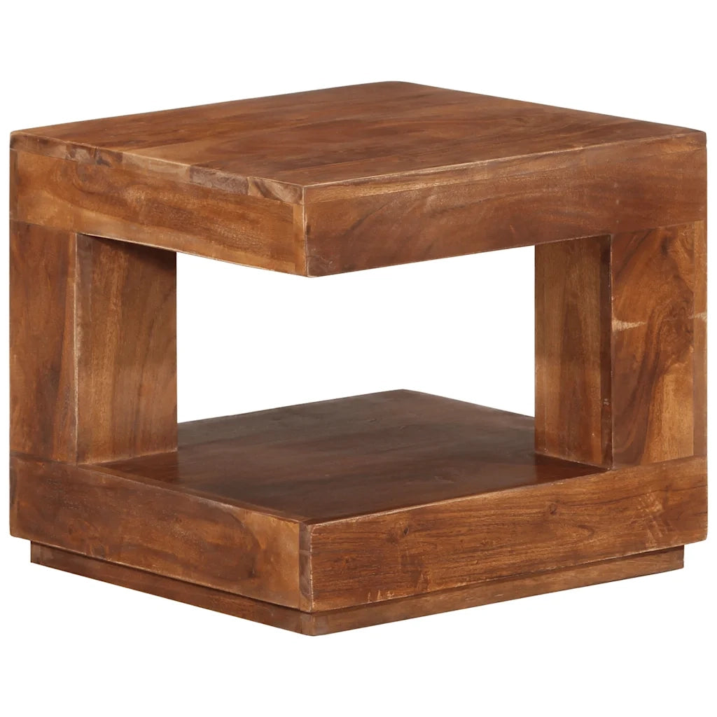 Tavolo da salotto | Tavolino da caff¨¨ | Tavolino da Soggiorno 45x45x40 cm in Legno Massello di Acacia