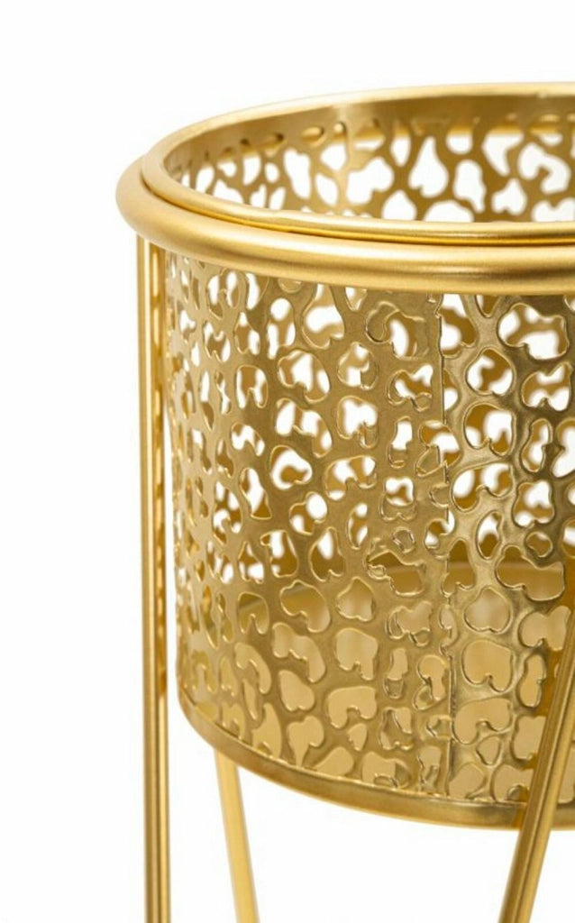 Oggettistica Robert, Complemento d'arredo, Articolo decorativo, Accessorio d'arredo, Oro, 21x20 h46 cm