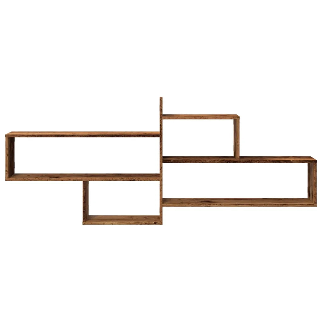 Mensola a Parete Legno Antico 167,5x18x68 cm in Truciolato 853324