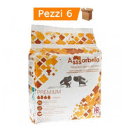 Multipack 6 confezioni assorbello tappetini igienici premium per cani cm 60x60