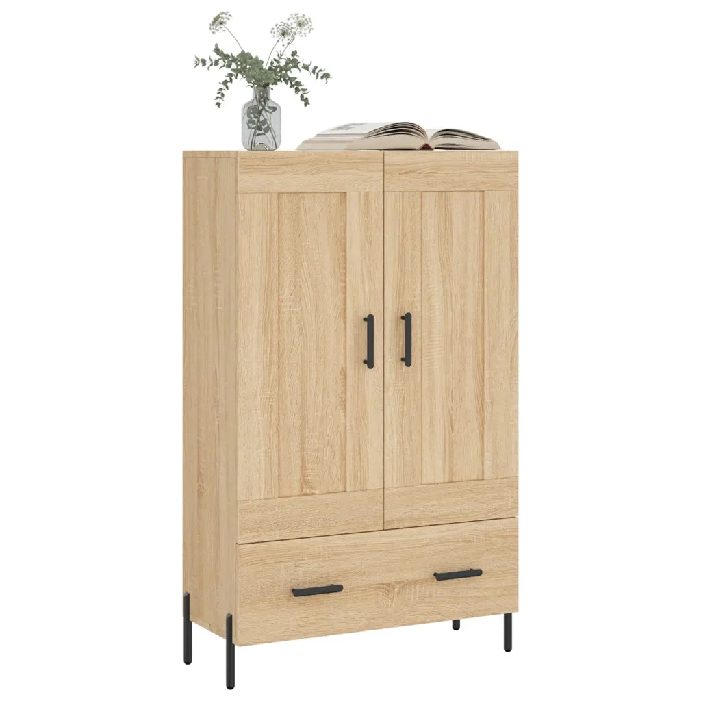 Credenza Rovere Sonoma 69,5x31x115 cm in Legno Multistratocod mxl 104581