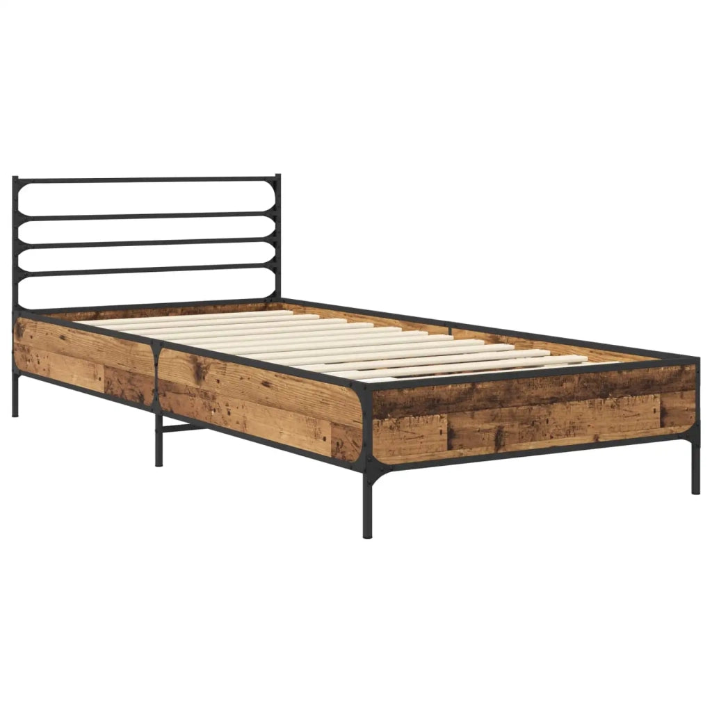 Struttura del letto Legno antico 80 x 200 cm 8009115