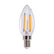 Lampadina LED Filamento 3,8W=60W E14 Candela 4000K Kanlux