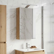 Mobiletto per specchio da bagno con porta Rovere Artigianale