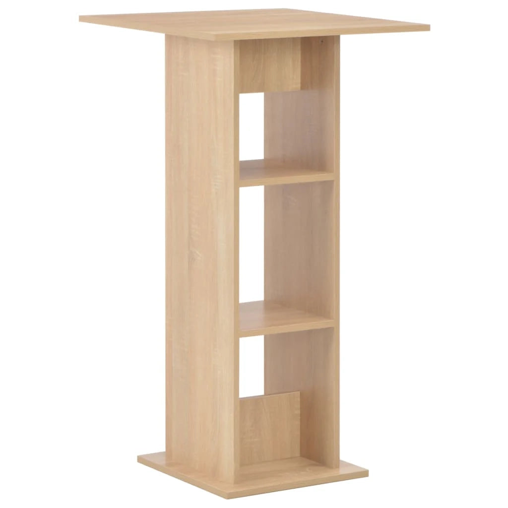Tavolo alto da bar/bistrot 110 cm rovere beige 0902100