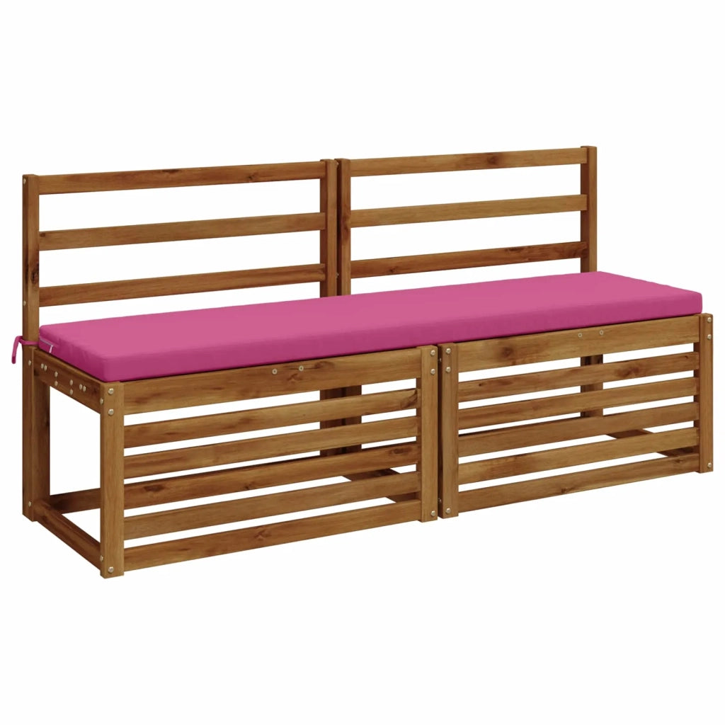 Cuscino per panchina SOEST 100% Poliestere Rosa 140 x 40 x 5 cm 948954