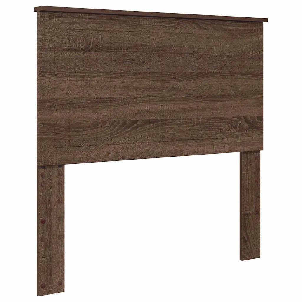 Testiera-Testata-Testiera Decorativa Rovere Marrone 100 cm Legno multistrato 423872