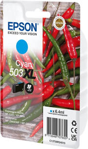 Epson 503XL cartuccia d'inchiostro 1 pz Originale Resa elevata (XL) Ciano