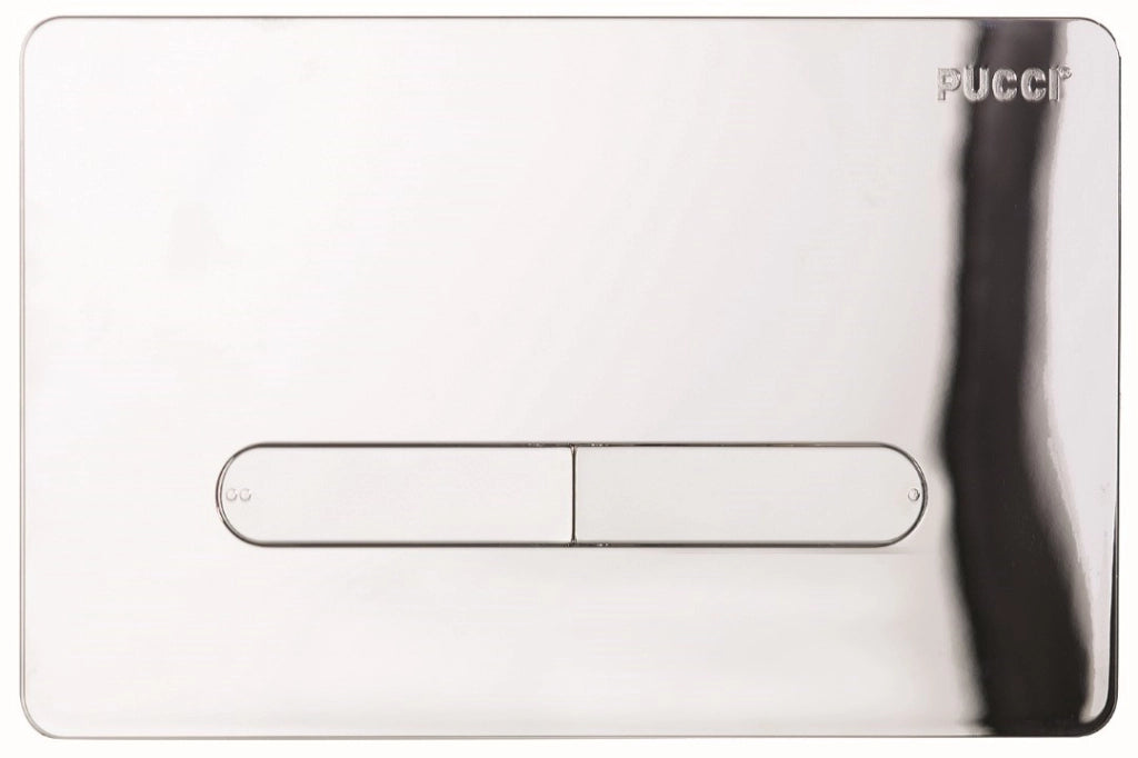 Placca Per Cassetta Comando Sara Tratto 28X18 Cm Cromo 80130672 - Pucciplast