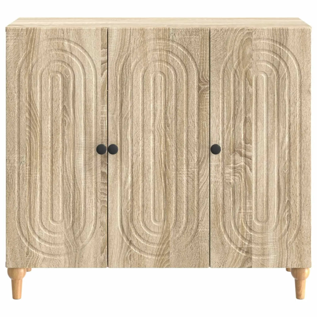 Credenza Rovere Sonoma 89 x 34,5 x 80 cm Legno ingegnerizzato 894187