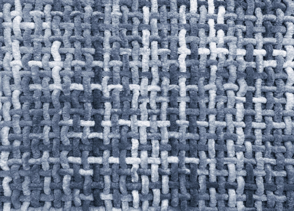Tappeto Bagno Doccia Antiscivolo In Microfibra Super Assorbente Plot - 50x80 - Blu