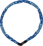 Cassaforte a catena Steel-O-Chain 4804C Simboli – cifratura a cifre per biciclette per bambini – livello di sicurezza 3