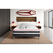 Pacchetto letto completo - Materasso 180x200cm + Box spring con doghe (kit) + 2 cuscini + Piumone - Energy