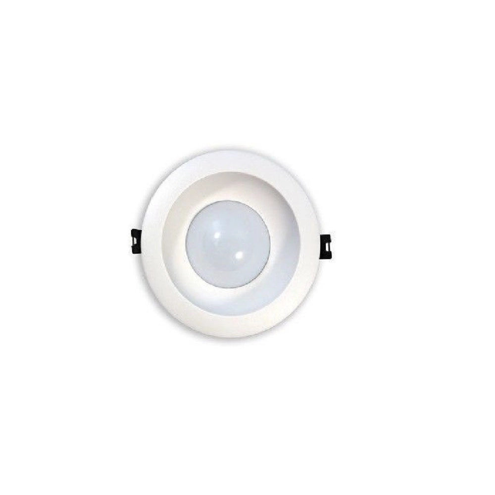 Trade Shop - Faretto Led Circle Incasso Alette Per Soffitto Parete Faro 7w Luce Calda Lampada -