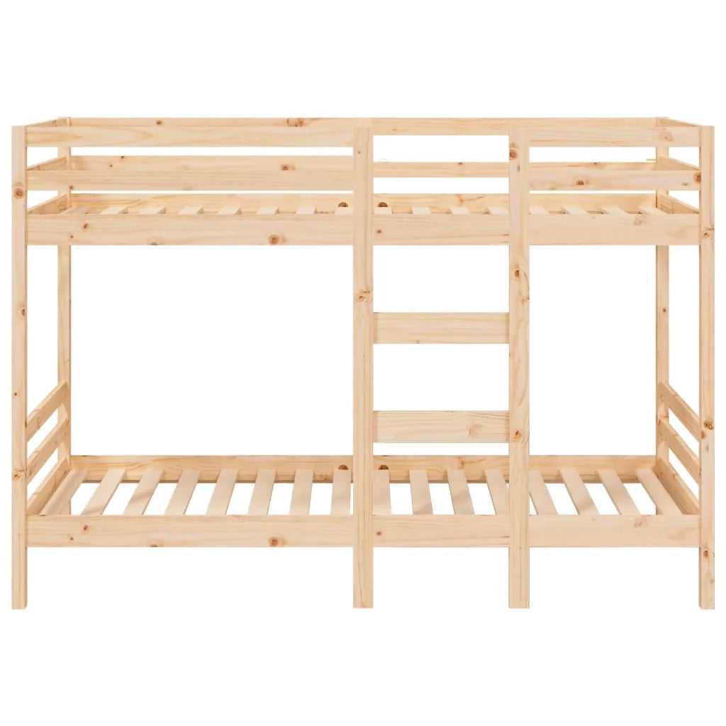 Letto a Castello senza Materasso 90x190 cm Legno di Pino 3139839