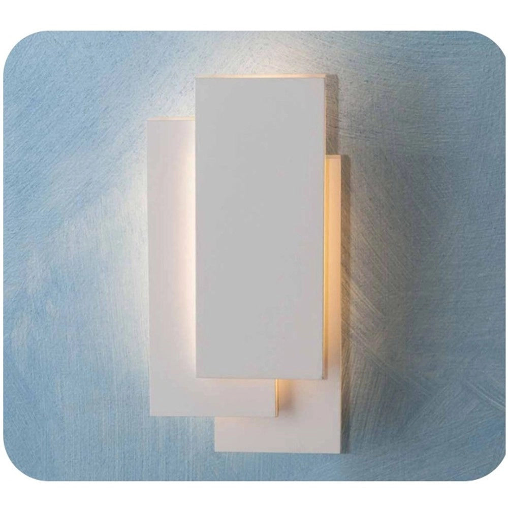 Trade Shop - Applique Led Rettangolare 12w 650 Lm A Parete 3 Temperature Di Luce Cct E41-b3c -