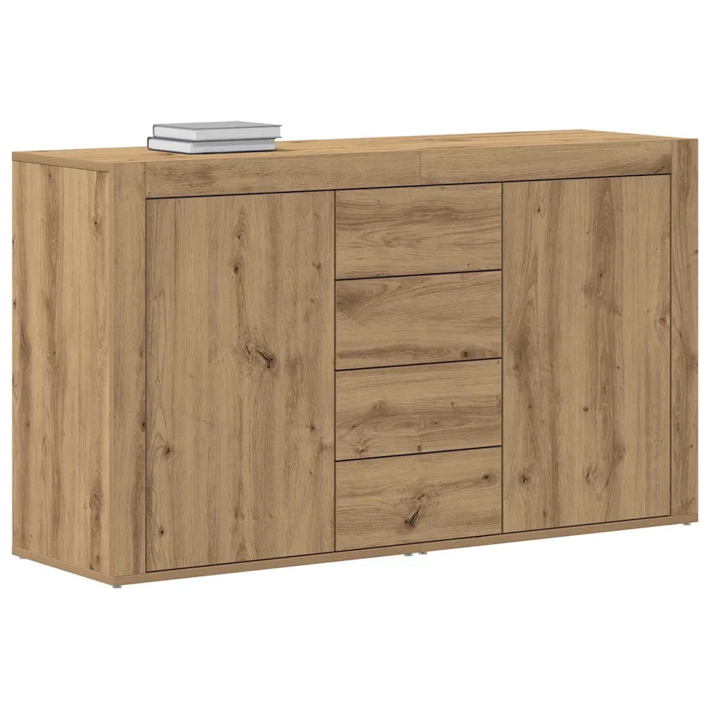Credenza Rovere artigianale 120 x 36 x 69 cm Legno multistrato 3333864