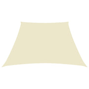 Parasole a Vela in Tela Oxford a Trapezio 2/4x3 m Crema 135241