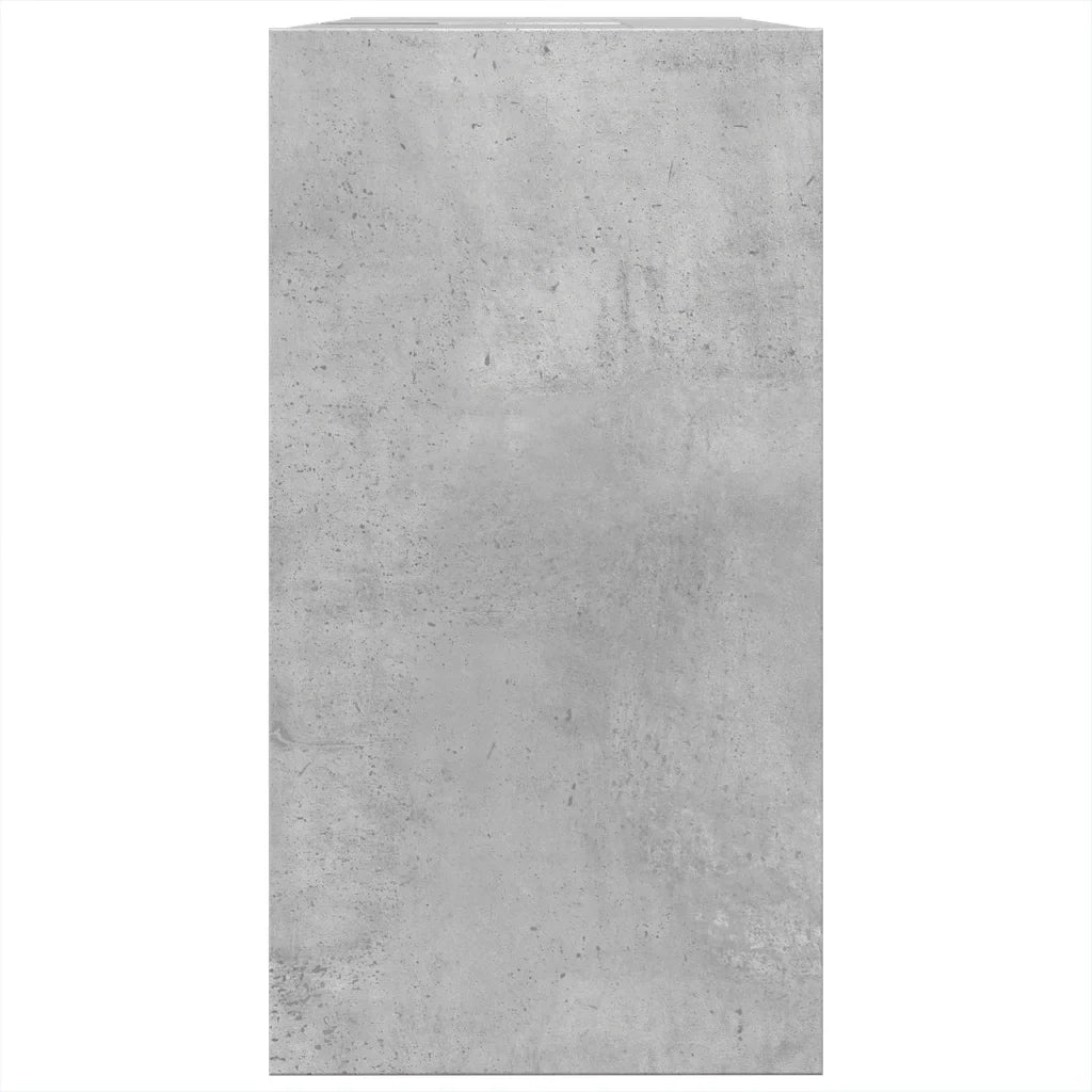 Mobiletto lavabo moderno con vano contenitore ottimizzato 63 x 29 x 55 cm legno composito grigio cemento 02_0049523