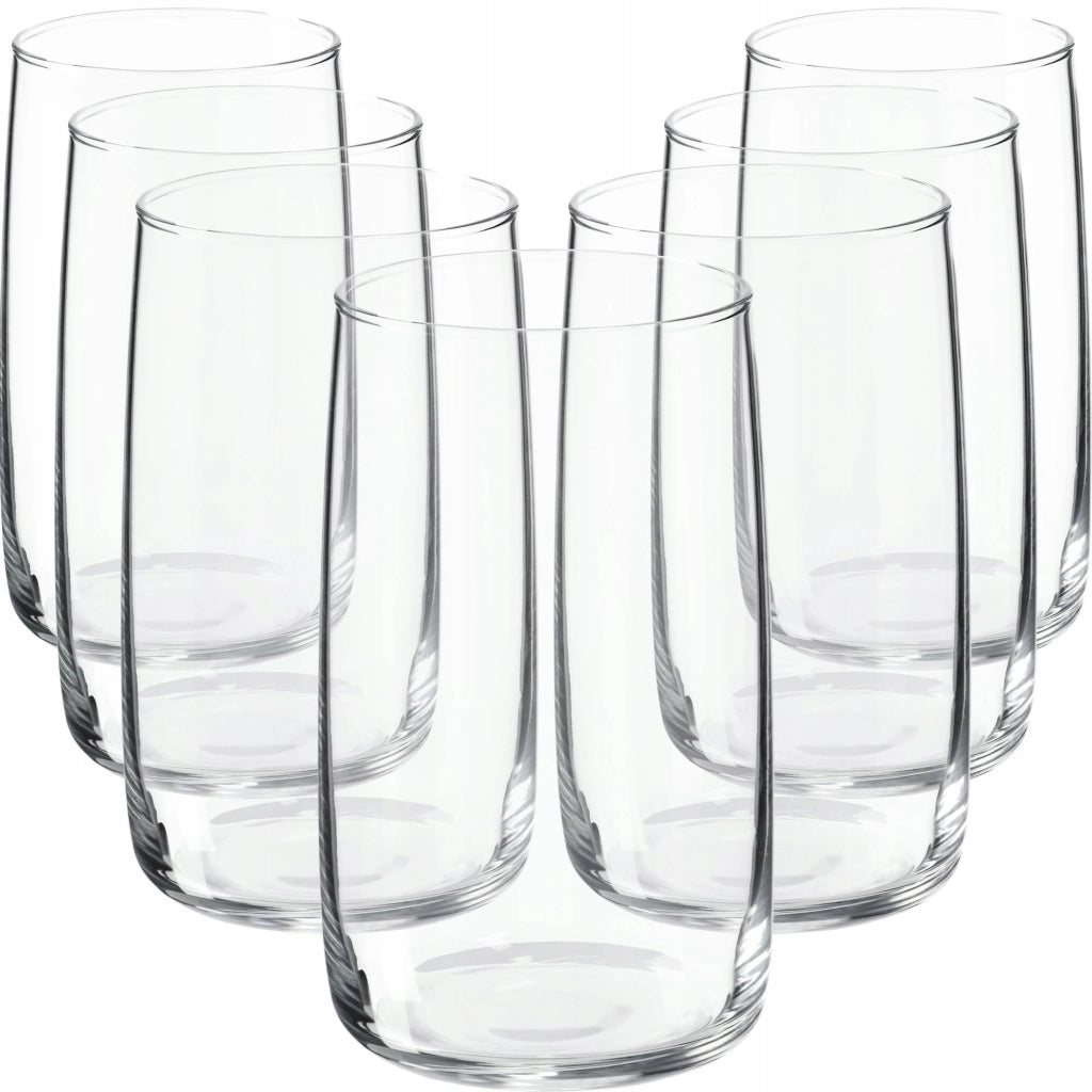 Set di 8 bicchieri da bibita KADAX da 480 ml, ideali come regalo.