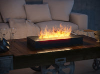 Bruciatore a Bioetanolo per Camini 60x8x30 cm 1L Simple Box 600 Nero