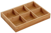 Piatto da snack in legno - Verde - Divisibile - Multi compartimenti - Antiscivolo - Organizzazione - Manuale - Fatto a mano