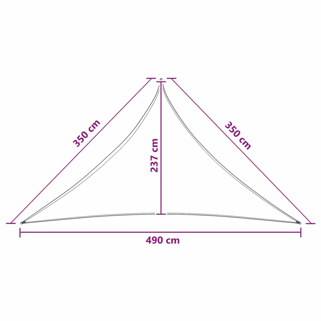 Telo Ombra 3,5 x 3,5 x 4,9 m HDPE 42032850