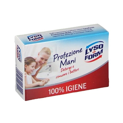 SET 6 CONFEZIONI LYSOFORM PROTEZIONE MANI SAPONETTA 125 GR