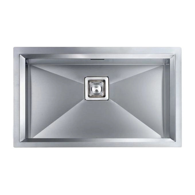 CM glamour 77 x 45 Lavello sottopiano Rettangolare Acciaio inossidabile