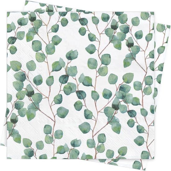 Servetten per 40 pezzi per decorazione di tavola per feste, 33 x 33 cm, serviette di carta