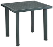 MAURY'S TAVOLO FIOCCO DA ESTERNO 80 X 75 X 72 CM VERDE