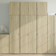 vidaXL Credenza Rovere Sonoma 80x42,5x249 cm in Legno Multistrato
