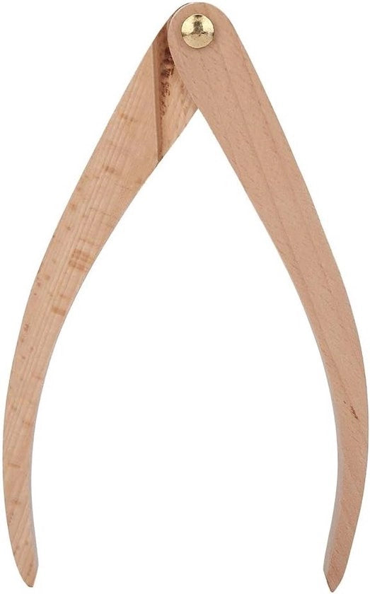 Strumento di misura per ceramica - Strumento di misura - Manubrio di legno - Righello - Posizionatore di distanza - 20 cm - Utensile manuale per misure di ceramica