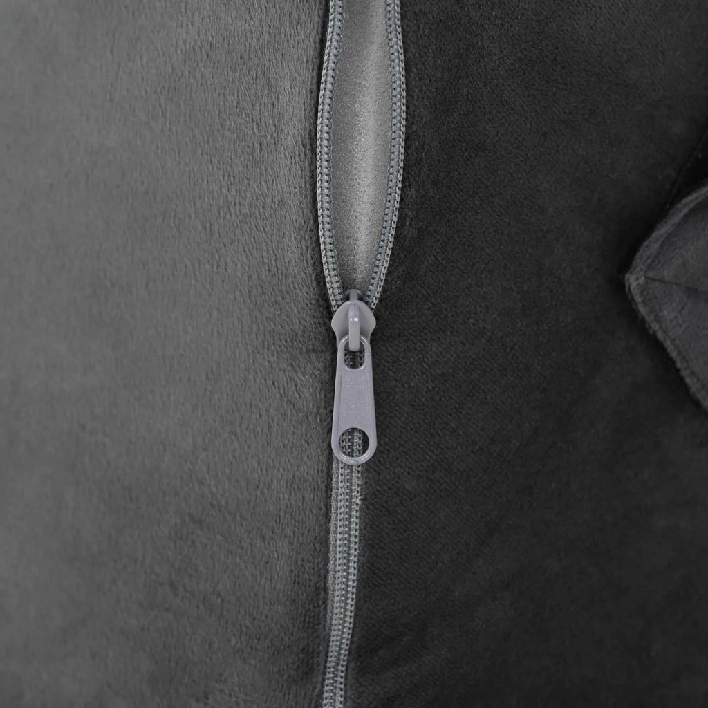 Cuscino a Wedge Grigio 55 x 55 x 26 cm Schiuma Memory CFW3860796
