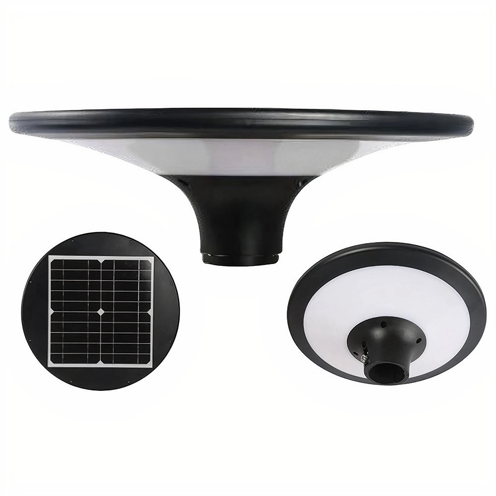 UFO Faro Solare Led 2100 Lm Con Pannello Incorporato e Crepuscolare