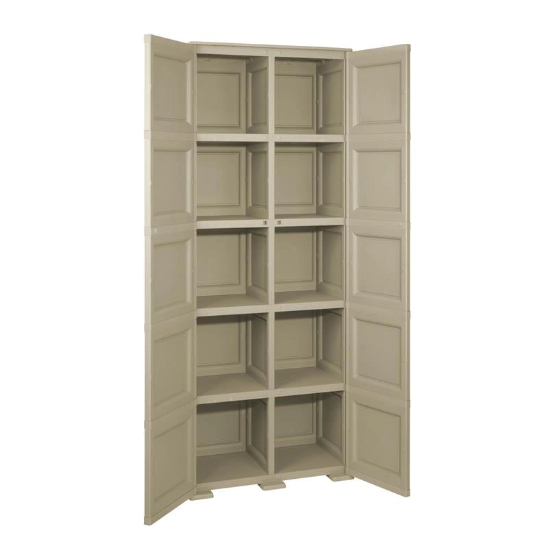 ARMADIO 5 MODULI TALPA 79X43X203 CM – MOBILE ALTO SALVASPAZIO PER ORGANIZZAZIONE CASA E ZONA GIORNO