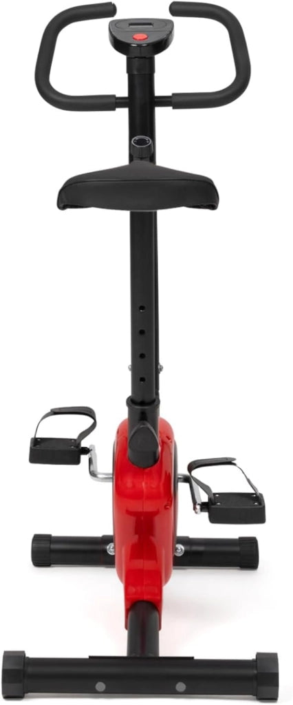 Bicicleta estática Ajustable con pantalla LCD multifunción