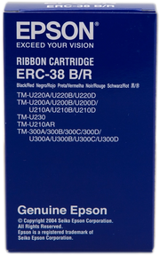 Epson Nastro Nero e rosso ERC-38br