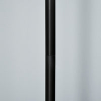 Lampada da Terra con Paralumi E27 in Metallo Nero